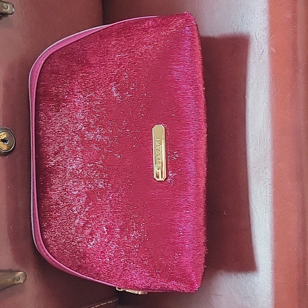 Bvlgari makeup bag
